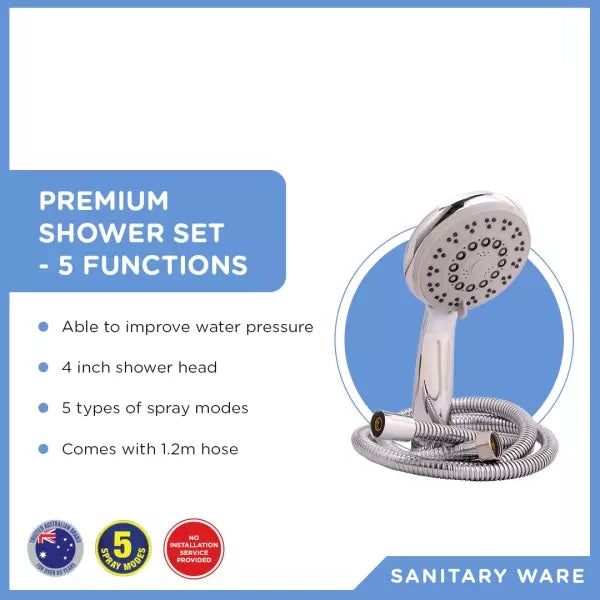 Premium Shower Set – 5 Functions