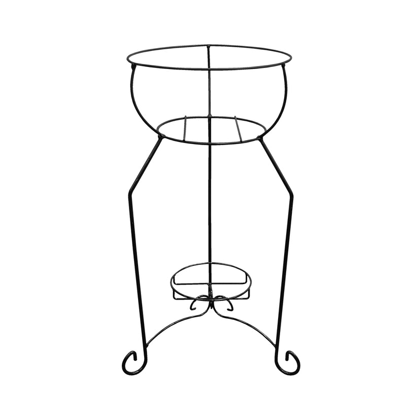 Dual Layer Iron Pot Stand (L400*W400*H700MM) WT-48