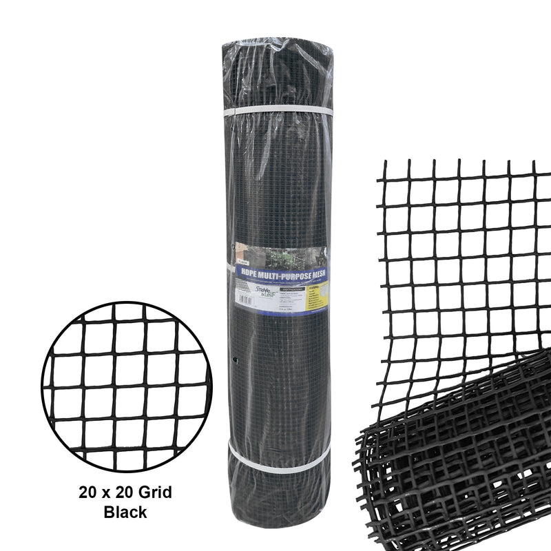 HDPE Garden Mesh / Plant Support (20x20mm) 1m x 15m