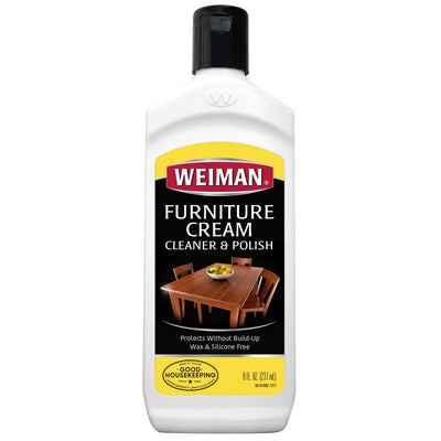 Weiman Wood Furniture Cream Cleaner & Polish (8 oz.), ,Weiman - greenleif.sg