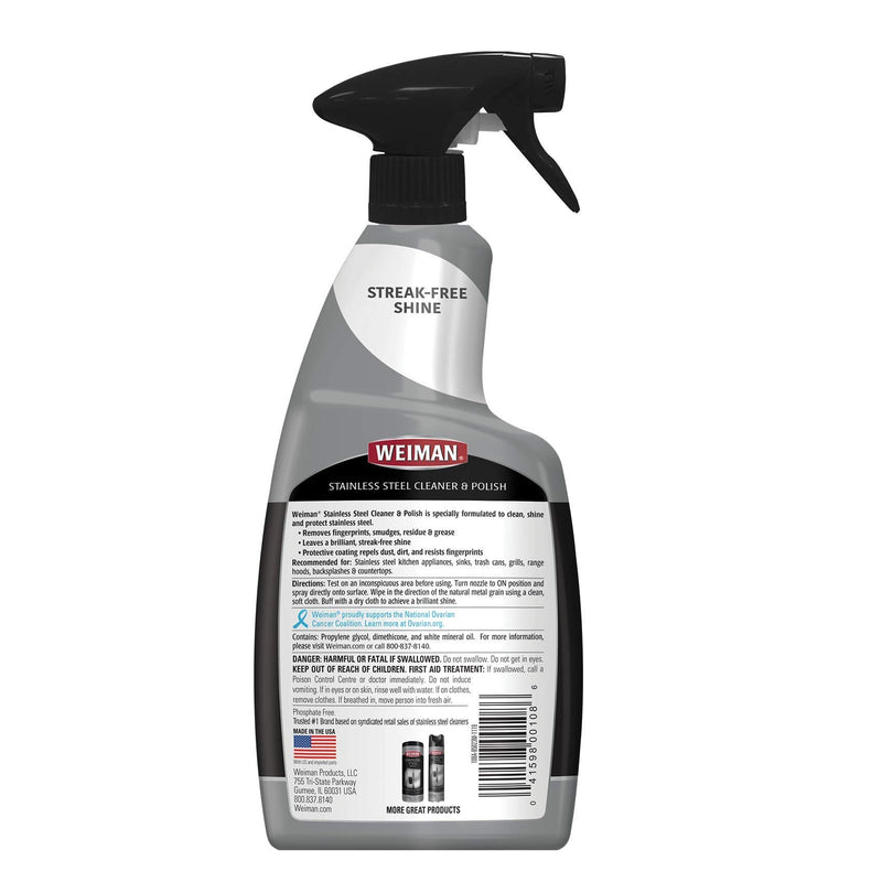 Weiman Stainless Steel Cleaner (355ml)