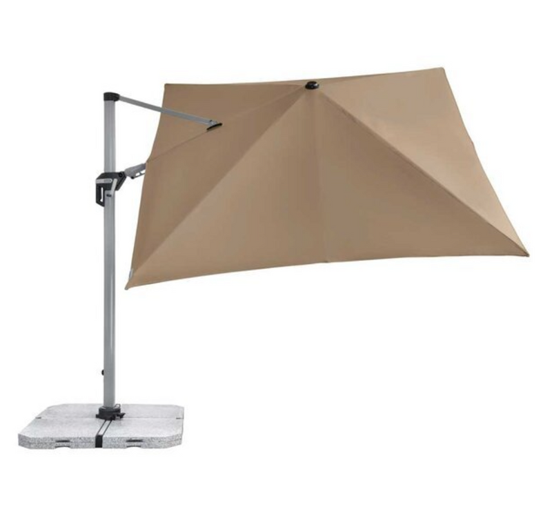 [Made in Austria] Doppler Active Pendelschirm 350x260 Parasol - SPF 50 + [Base Plates Not Included]