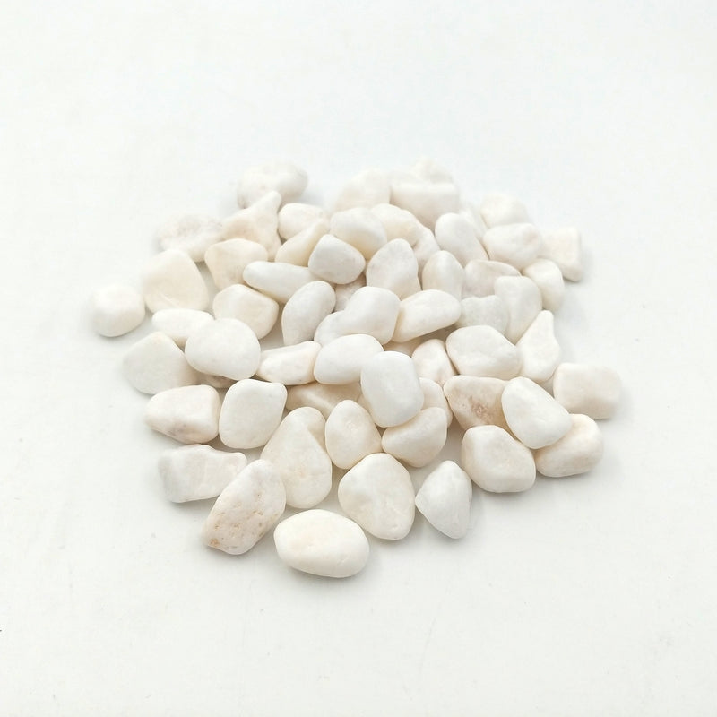 White Pebbles 20kg Bag  (Available in 2 sizes)