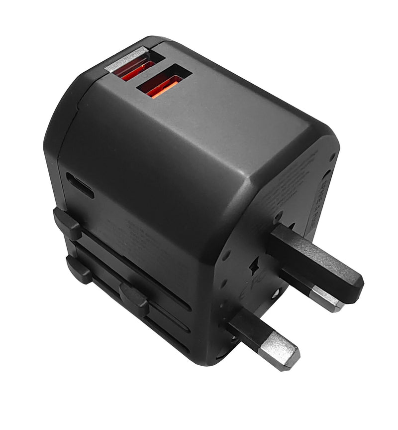 Travel Adaptor with USB-A + USB-C Quick Charger TA-620