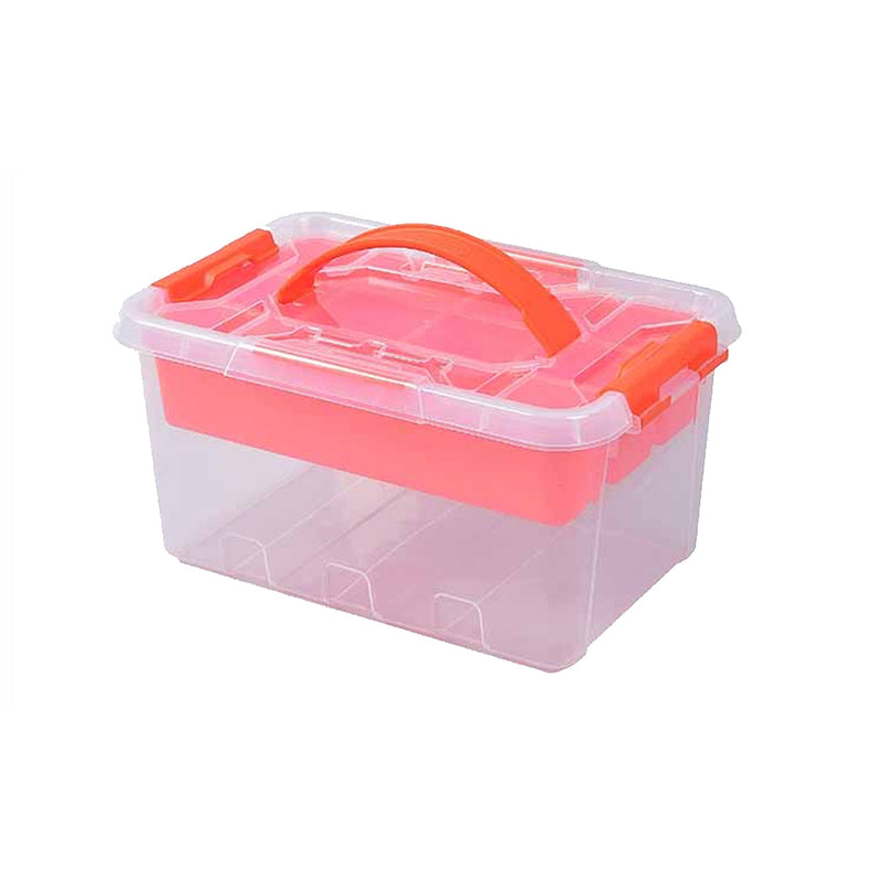 Storage Box with Lift-out Tray (6L)