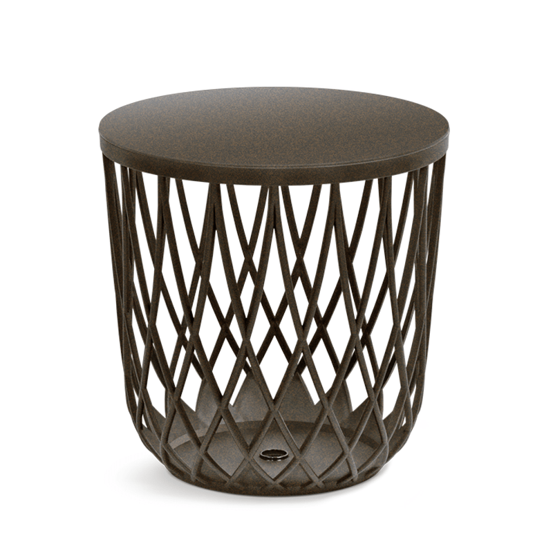 Uniqubo ECO Wood Storage Basket with Lid (447x450mm)