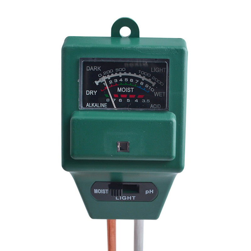 Soil Moisture Light pH Sensor Meter Tester