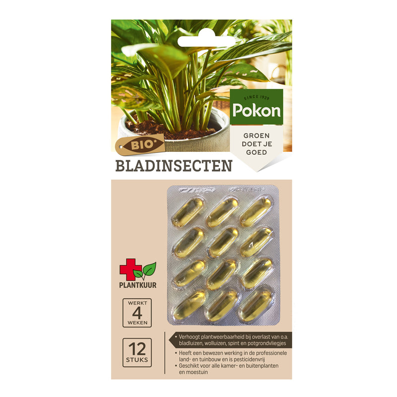 Pokon Bio-Leaf Insect Capsules (12 pieces)